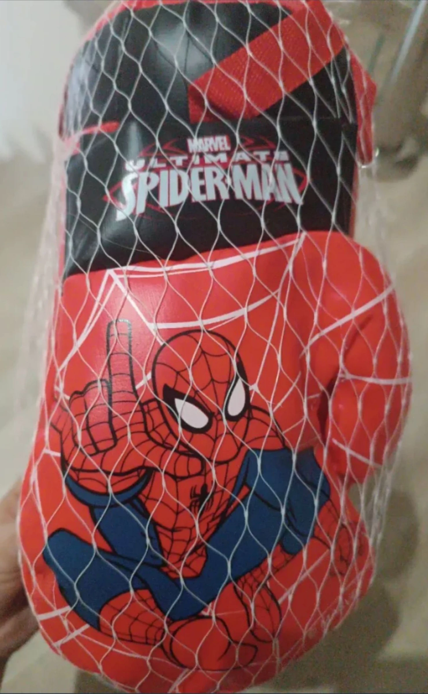 Saco de boxeo para niño de Spiderman